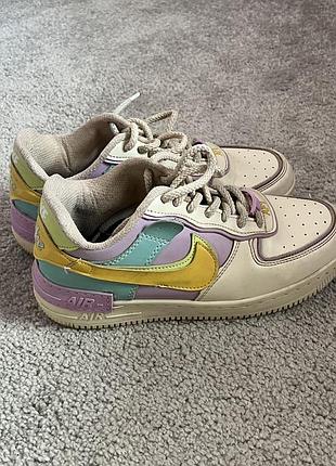 Кеди nike air force 1 shadow pale ivory 3
