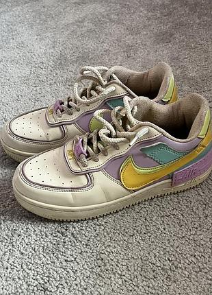 Кеди nike air force 1 shadow pale ivory 5