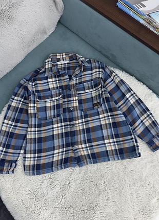 Сорочка куртка вітровка h&m на кнопках на хлопчика 9-10 років