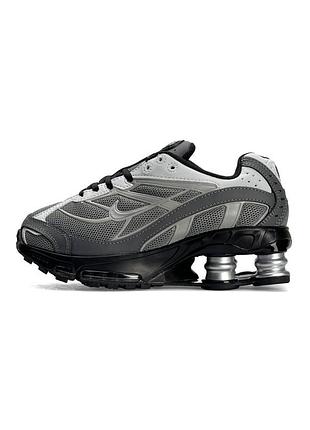 Кросівки жіночі nike x supreme shox ride 2 sp grey white black