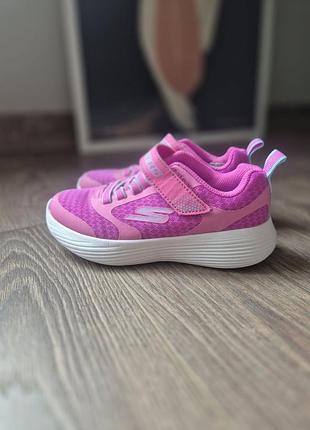 Кросівки для дівчаток skechers рожеві