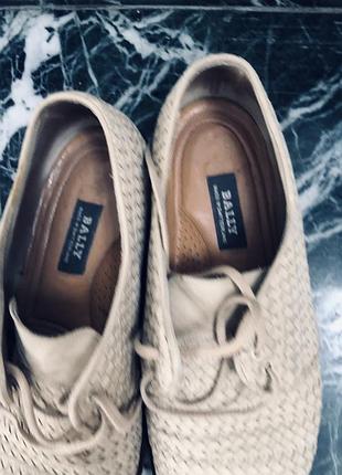 Туфли замшевые bally 2
