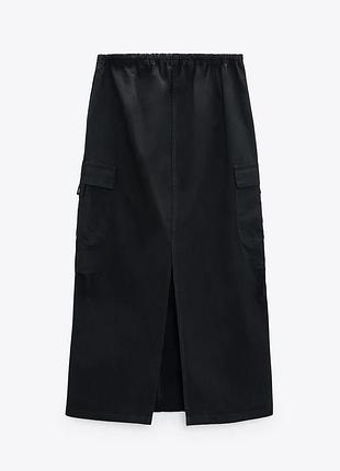 Довга максі спідниця карго zara ✨✨✨✨✨✨✨✨✨✨ 6
