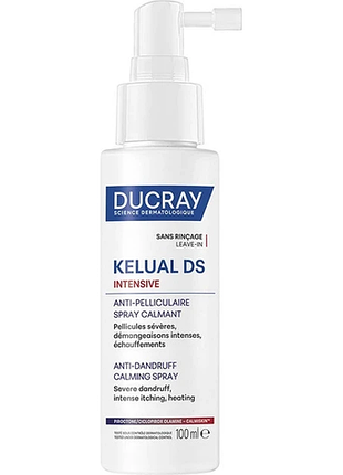 Спрей для кожи головы ducray kelual ds intensive успокаивающий 100 мл