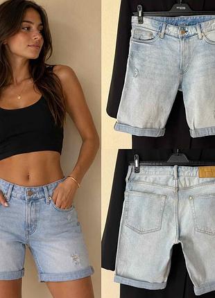 Шорти жіночі denim джинсові блакитні розмір s/30