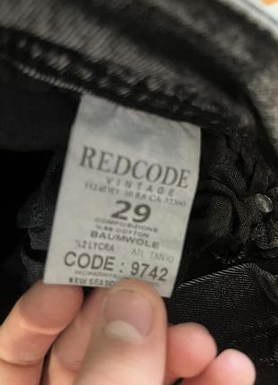 Джинси чоловічі redcode чорні 2