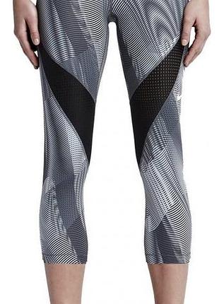 Лосины капри женские спортивные nike xs s