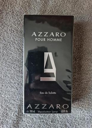 Туалетна вода azzaro pour homme 200 мл для чоловіків