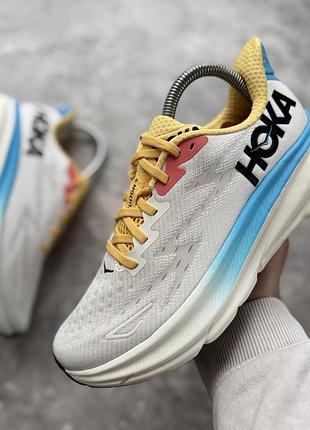Кроссовки женские hoka clifton 9 wide (широка колодка) (39 (24.5 см))