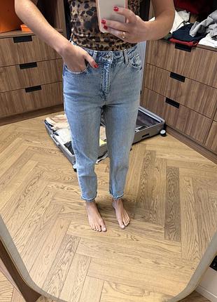 Джинси жіночі zara блакитні 34 розмір