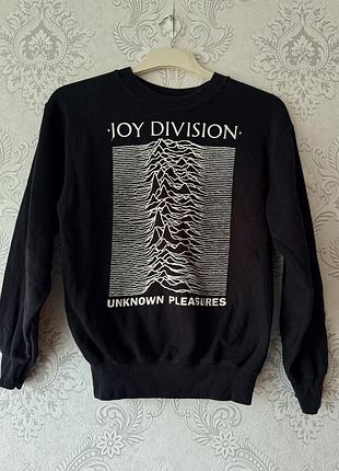 Чоловічий світшот joy division чорний утеплений