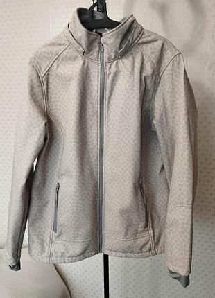 Женская куртка ветровка на флисе eur 44