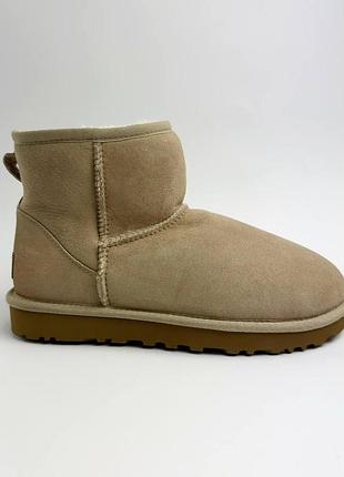 Кроссовки женские ugg classic mini ii 'sand' (38 (24 см))
