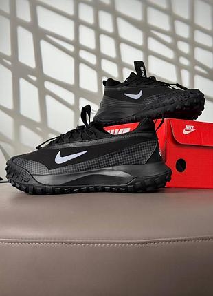 Водонепроникні кросівки nike acg mountain fly low gtx black