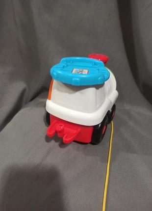 Паровоз каталка из набора vtech go! go! smart animals roll &amp; spin pet train (также известный как super train fantastico-rigolo в серии tut tut ani 7