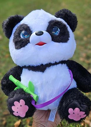 Little live pets my baby panda ( панда чучу) от компаны moose. moose беби. интерактивная moose беби панда. игрушка интерактивная для детей.
