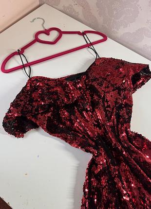 Сукня в паєтки zara 2