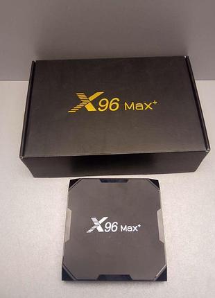 Тв-приставка медиаплеер тюнер б/у x96 max+ 2/16gb