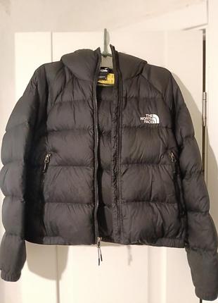 Жіночий пуховик the north face hydrenalite down hoodie / hyalite down чорний розмір m