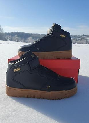 Распродажа! последняя пара! мужские зимние кроссовки puma/зимние ботинки пума