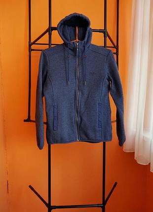 Jack wolfskin s | синя флісова куртка з капюшоном
jack wolfskin fleece jacket navy women s