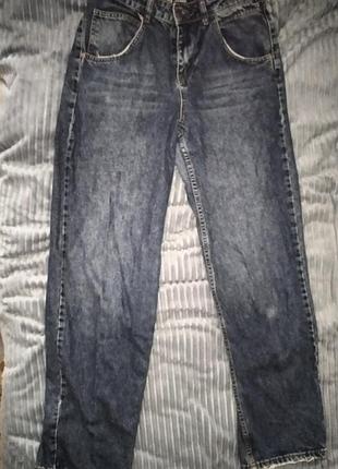 Джинси жіночі сині baggy