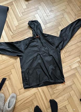 Дощовик чоловічий чорний quechua