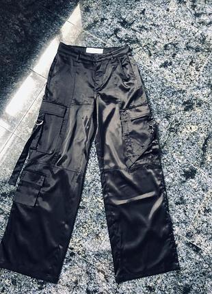 Брюки карго bershka 3