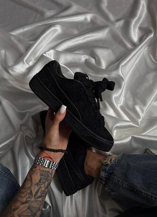 Puma suede xl black 7