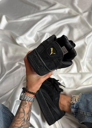 Puma suede xl black 4
