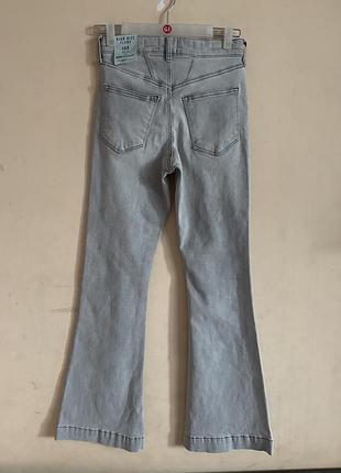 Джинсы клёш буткат river island стрейч 4