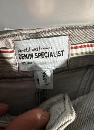 Джинсы клёш буткат river island стрейч 5