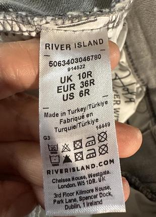 Джинсы клёш буткат river island стрейч 9