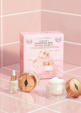 Жіночий подарунковий набір charlotte tilbury immediate skin revival secrets