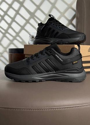 Водонепроникні кросівки adidas terrex gtx dark grey black