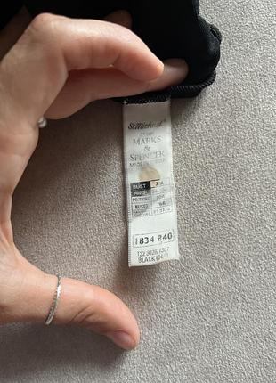 Боді жіноче marks & spencer чорне 6