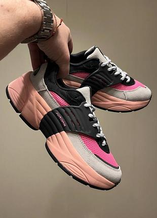 Женские кроссовки jordan trunner o/s "pink/black"