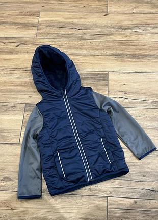 Куртка softshell утеплена на флісовій підкладці для хлопчика crane 110/116