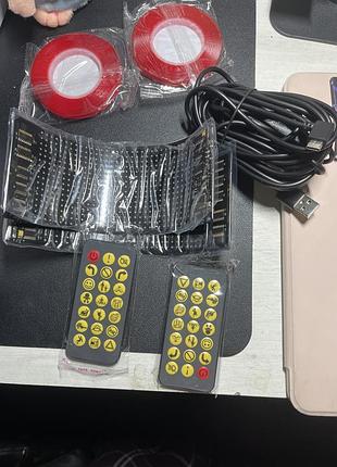 Led-стрічка led matrix panel гнучкий екран 16х32 4