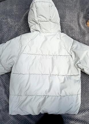 Куртка для дівчинки zara сіра на 152 см 4