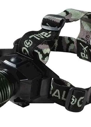 Ліхтар налобний bl-6908-2 з уф тм bailong