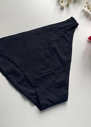 Трусики бавовняні в рубчик h&m