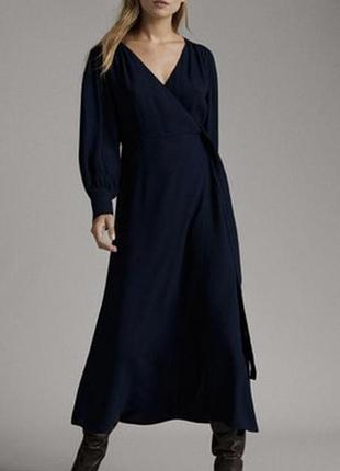 Неймовірна сукня на запах massimo dutti!