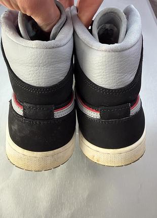 Кросівки air jordan 1 mid black 6