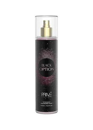 Парфумована вода для жінок 250мл black option тм prive parfums