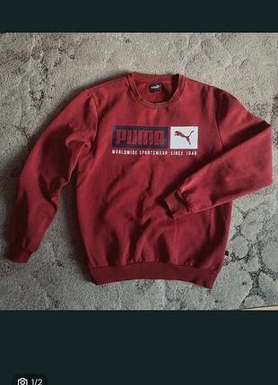 Світшот puma червоний