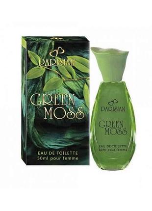 Туалетна вода жіноча green moss 50мл тм parisian guise