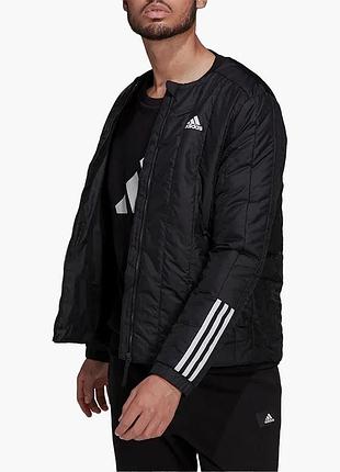 Демисезонная мужская куртка adidas sportswear itavic 3-stripes light jacket (артикул gv5231).
