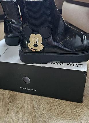 Черевики для дівчинки zara minnie лаковані 4