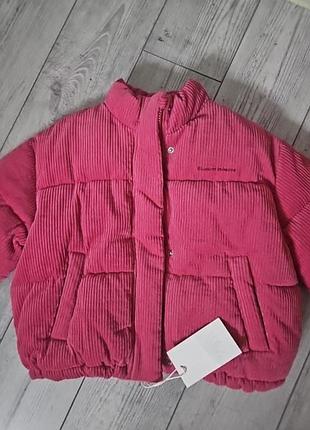 Стильная куртка для девочки zara 9